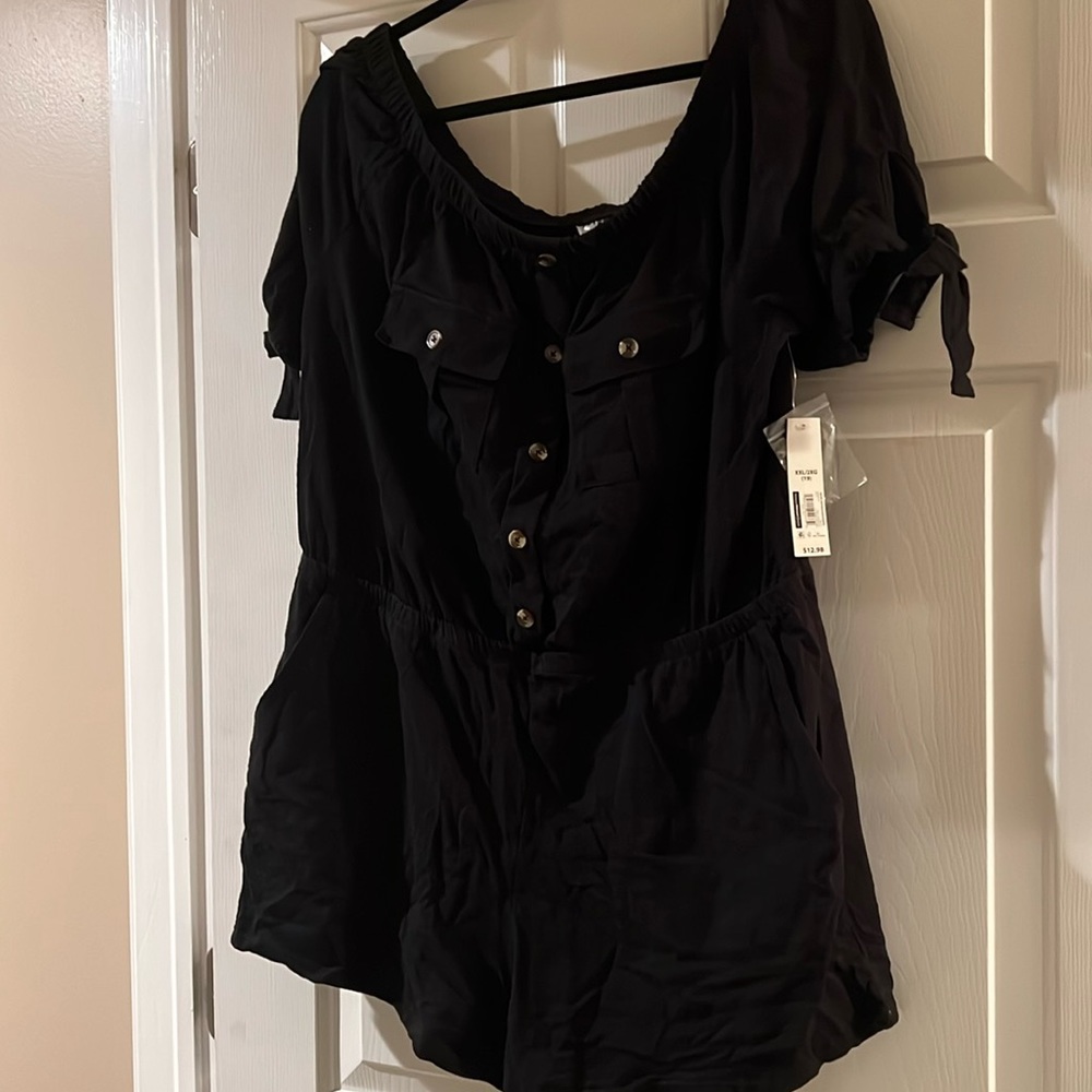 Off Shoulder Romper